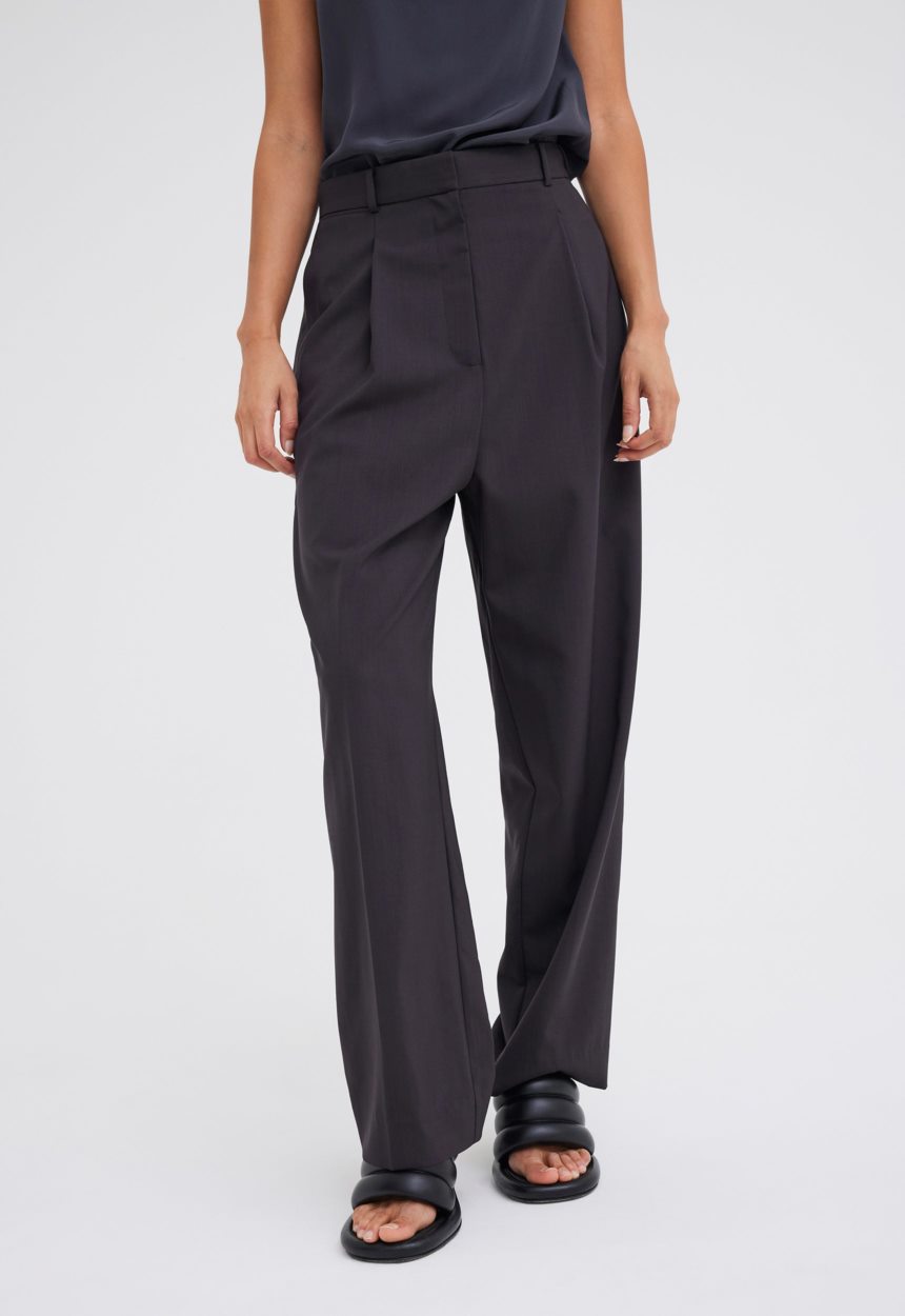 Jac + Jack Nisha Wool Pant - Steelo Grey